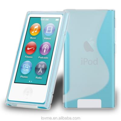 China Plastic S Line Tpu Gel Case Cover For IPod Nano 7 for sale