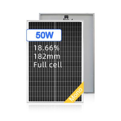 China OEM Promotional Monocrystalline Solar Panels 50w 100w 150w 160w 200w 250w 300w 350w Monocrystalline Solar Power System Household 182mmx182mm for sale