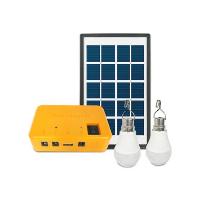 China DC FD028 Product Mini Home Solar Lighting System Residential High Quality Kit / for lighting and mobile charging for sale