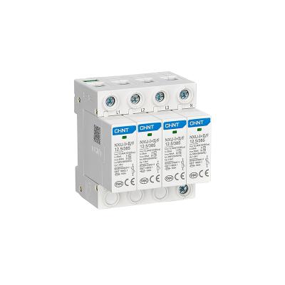 China Chint Surge Protection Device NXU-I+II Series 385V 25KA 1P 1P+N Single Phase Surge Protective Device Max SPD 1.5mm™; ² for sale