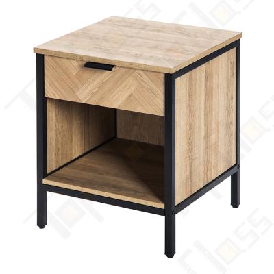 China Convertible Modern High Quality Smart Storage Bed Display Wooden Side End Table for sale