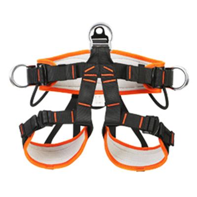 China High Strength Climbing Mountaineering Equipment Half Body Safety Belt Harness For Construction Work for sale