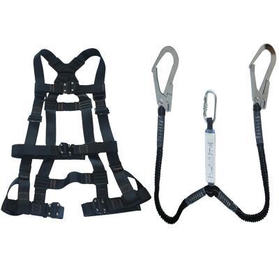 China High Altitude Work CE Certification Bungee Jumping and Other Aerial Work Full Body Climbing Safety Harness for sale