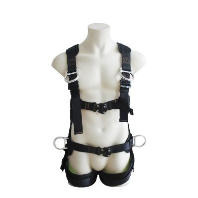 China Wholesale High Altitude Work Factory Fall Protection And Running To Waists Safety Harness With D Clip for sale