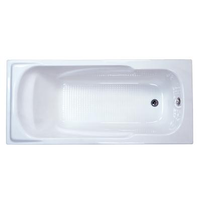 China Bathroom Corner Acrylic Resin Material Cheap Contract Embedded Shower Tub For Hot Bath for sale