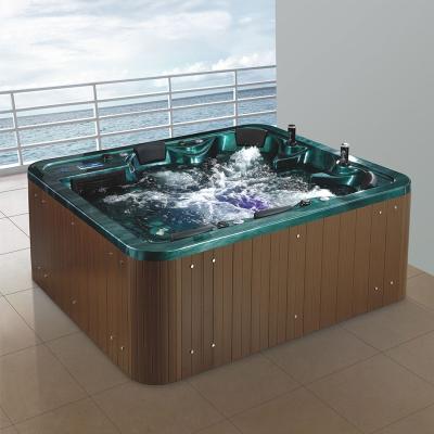 China Eco-friendly Material Chinese Perfect Outdoor Hot Hydraulic Spa Hot Tub For 5 Person Swimming Pool Spa for sale