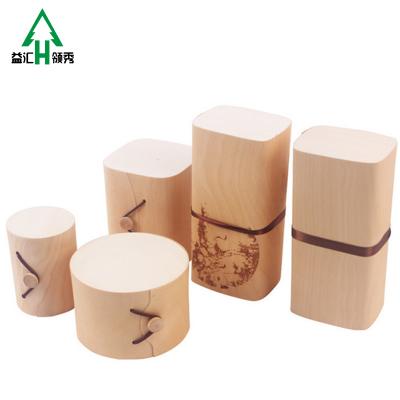 China Recyclable Wooden Gift Box Creative Fancy Tea Packaging Wooden Box for sale