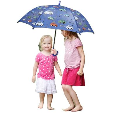 China Wholesale Kids Umbrella Printing Cartoon Design Magic Color Changing Gift Children's Umbrella for sale