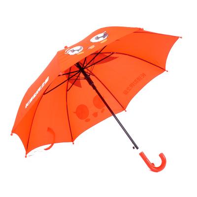 China Custom Cartoon Children Kids Umbrella 8 Ribs Manual Open Umbrella for sale