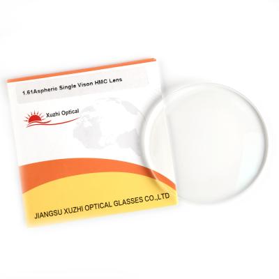 China China Factory Direct 1.61 Single Aspheric Single Mink Lens Optical Vision Lens for sale