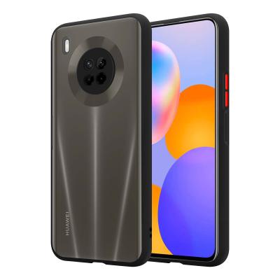 China Anti-drop Anti-fingerprint Silky Translucent Matte PC TPU Frosted Case For Huawei Y9A Newer for sale