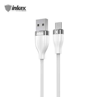 China Hot sale INKAX CK-76 MP3/MP4 player USB cable silica gel and metal charging connector for type c speed transmission data iphone micro cable for sale