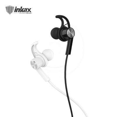 China In-Ear inkax EP-08 3.5mm Wired Earphone In-Ear Sports Headphones With Microphone For Mobile Phone / Game / 3.5mm Device for sale