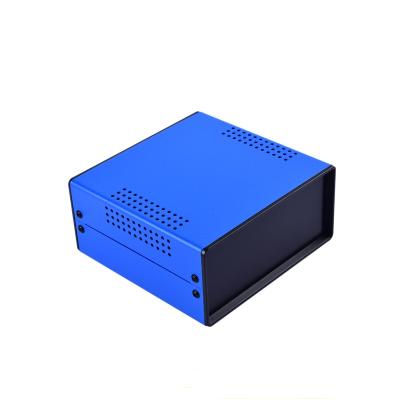 China electronics & Instrument enclosures iron housing for electronics electronic instrument enclosures industrial iron junction box amplifier metal box 150*140*70mm for sale