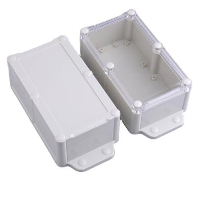 China Outdoor Custom Instrument Case Electronic Hardware Enclosure Wall Mount Plastic Box For Electronic Project Box ABS Junction Box 200*94*60mm DIY for sale