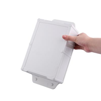 China Outdoor diy plastic electronic equipment distribution box junction box diy outdoor waterproof transparent cover enclosure for sale