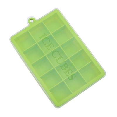 China Viable Silicone Band Cover Ice Cube Molds Twenty Four Hole Mud and Fruit Cheese Jelly Pop Molds for sale