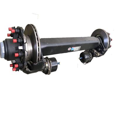 China Trailer Parts German Axle Rear Differential Axle Weight Protection Style Axle for sale