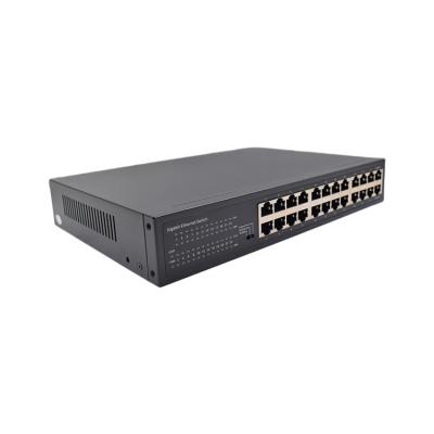 China LACP Special Design Realtek 24port Network Router Widely Used Desktop Switch for sale