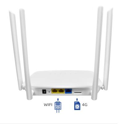 China 4g HTF HT-WR2024F MT7628NN 300Mbps Openwrt 4g LTE Wireless Router with Sim Card Slot for sale