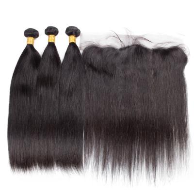 China Wholesale 100% Silky Straight Wave Unprocessed Cuticle Aligned Straight Human Hair Brazilian Virgin Hair for sale