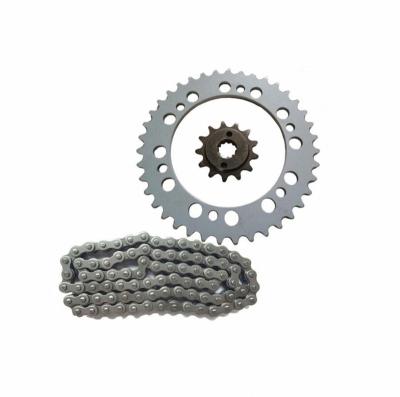 China 1045 steel; 25000km guaranteed Modern 1045 steel 25000km Guaranteed Motorcycle Chain And Sprocket Kits for sale