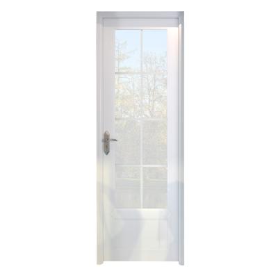 China Commercial Factory Direct Sales Delicate Upvc Bathroom Doors Bedroom Doors For Hotel for sale