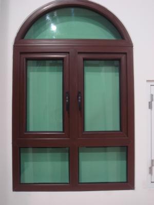 China Factory directly selling upvc arch window sliding casement top hung open for sale