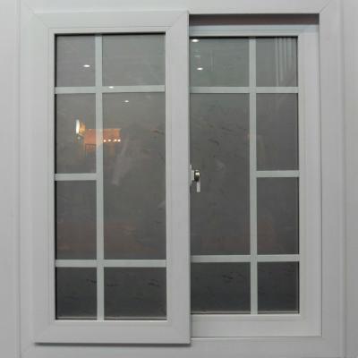 China Factory Price Newest Design economical Upvc Sliding Window 2 tracks window for sale