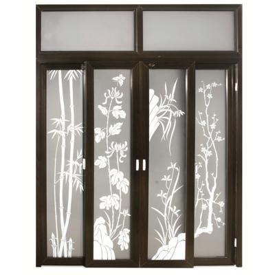 China Factory price supply upvc sliding doors windows single glass double glass two tracks 3 tracks for sale