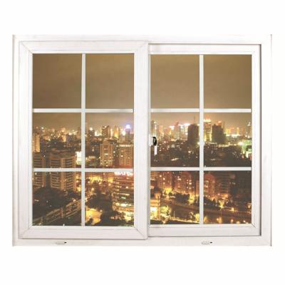 China Hot sale 3 tracks 2 tracks upvc profile for windows and doors manufacturer customized for sale