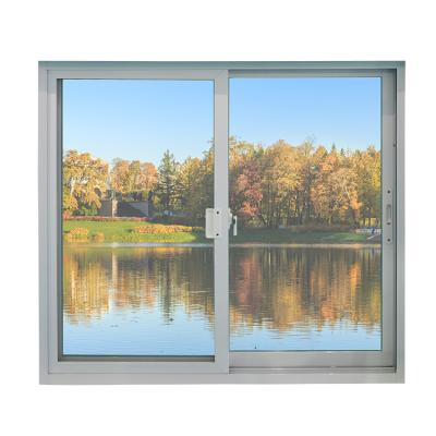 China Modern upvc/ pvc/ plastic single glazed kitchen sliding window for sale