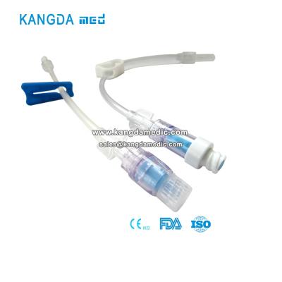 China Factory supply secondary set extension administration set disposable iv infusion set for sale