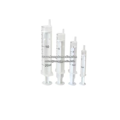 China Clinic China Manufacturer Disposable Two Piece Syringe With Needle For Medical for sale