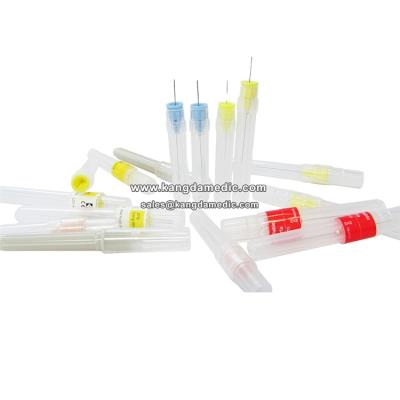 China Clinic and Hospital Disposable Dental Needles 27g 0.4*38mm Long 30G 0.3*12mm Extra Short Sterile Dental Needle for sale