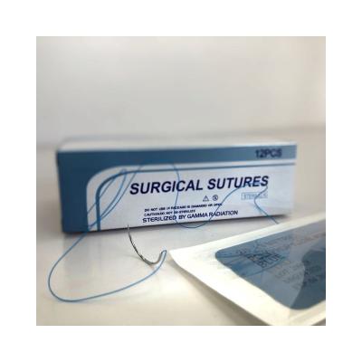 China Wholesale Disposable Surgery Wound Closure Polypropylene Surgical Sutures Sutures Wrapped Closure With Needle for sale