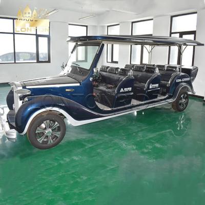 China Amusement Machine Retro Vintage Electric Tourist Sightseeing Classic Car for sale