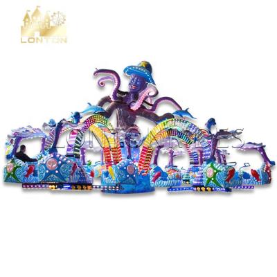 China Exciting Amusement Machine Amusement Rides Large Crazy Octopus Rides Outdoor Rotary Rides For Sale for sale