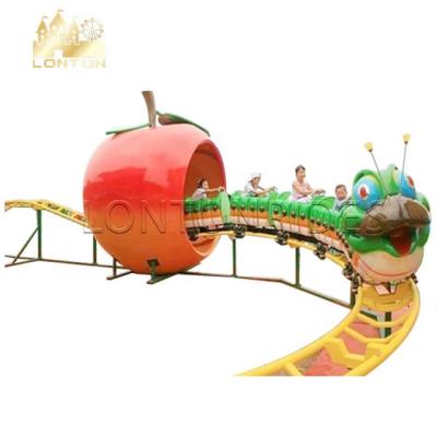 China Amusement Machine Amusement Park Kids Mini Worm Rides Wacky Worm Fish Roller Coaster Small For Sale for sale