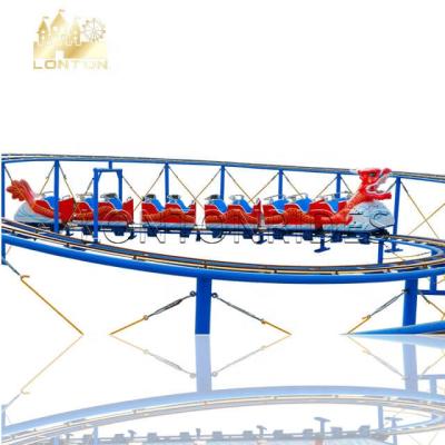 China Amusement Machine Fairground Amusement Small Fairground Rides Kiddie Spinning Roller Coaster Small For Sale for sale