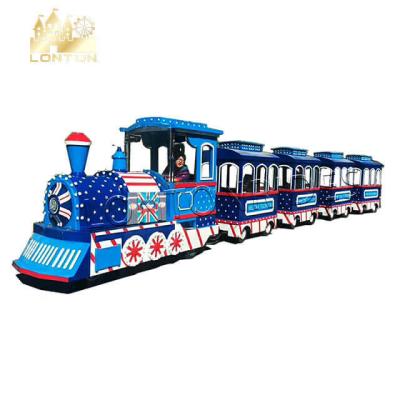 China Electric Theme Park Commercial Trackless Train Ride For Family Fun for sale