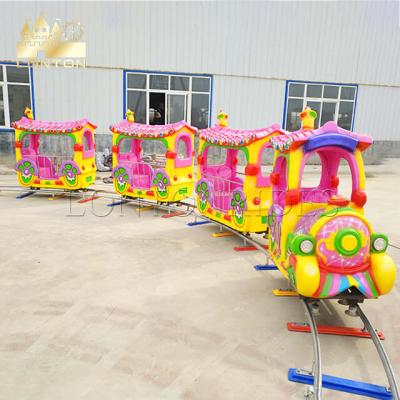 China Commercial Theme Park Amusement Rides Funfair Track Train Rides For Outdoor Park for sale