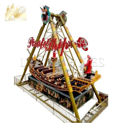 China Best Game Center Price Amusement Park Rides 24 Seats Swing Pirate Ship For Sale for sale