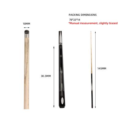 China Center Joint 1/2 1003 Billiard Cues Professional Manufacturers Wedge Cue Sticks 10mm Pool Billiard Cue for sale