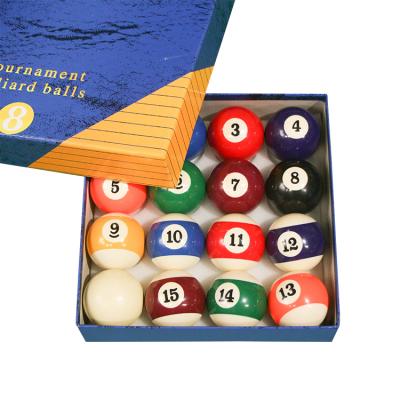 China Billiard table snooker ball set HTY-525M1A competitive price billiard carom ball formation marblise snooker ball for sale