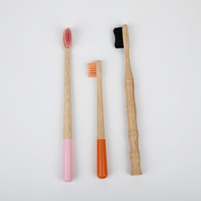 China Durable type high quality natural bamboo toothbrush custom made cheap toothbrush wholesale for sale