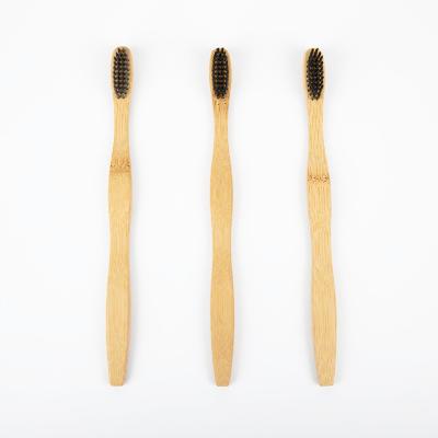 China Hot Selling Amazon Bristle Type Durable Soft Teeth Brush Organic Bamboo Toothbrush Toothbrush for sale