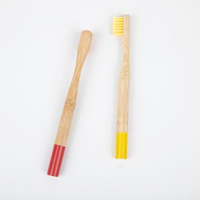 China Factory Eco-Friendly Natural Biodegradable High Quality Soft Baby Adult Bamboo Toothbrush Durable Type for sale