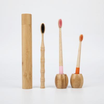 China Factory price high quality durable type eco-friendly bamboo toothbrush for wholesale for sale