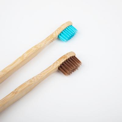 China Free Sample Custom Wholesale Charcoal Soft Durable Type Bamboo Toothbrush For Family Use for sale